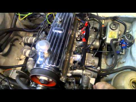 Ford Escort mk2, 2.0ohc, itb, injection first start