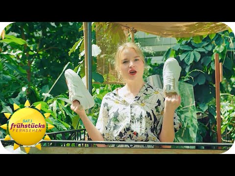 Gute News: Schuhe aus Obst, Fairtrade-Boom, Schnabeltier-Nachwuchs | SAT.1 Frühstücksfernsehen