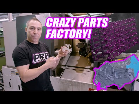 How Performance Parts are Made - Platinum Racing Products Factory Tour