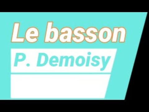 Présentation du basson