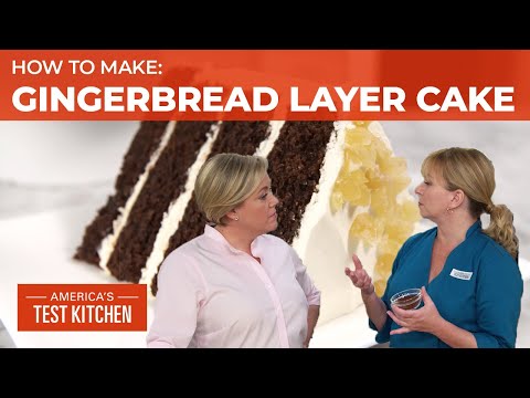 How to Make a Stunning Spiced Gingerbread Layer Cake