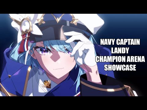 Navy Captain Landy Champion Arena Showcase - Epic Seven