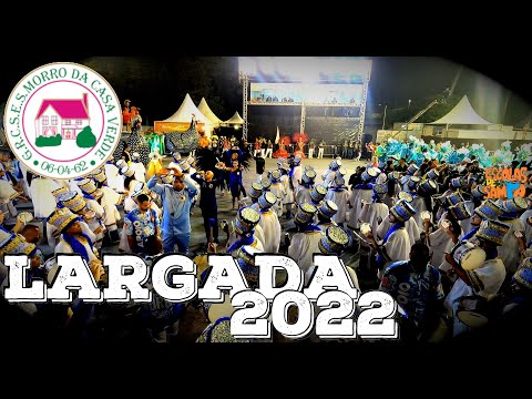 MORRO DA CASA VERDE 2022 - LARGADA no Desfile Oficial - Bateria do Morro #PioneiroNoVídeoDosBreques