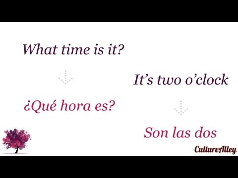 Basic Spanish | Lesson 17 | Asking and telling time in Spanish!