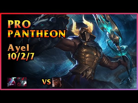 PRO Pantheon (BR) [Ayel/breathe ayel] | KDA 10/2/7 TOP
