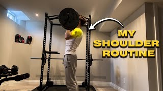 MY SHOULDER ROUTINE