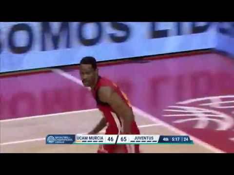 Resumen del partido UCAM Murcia CB - Juventus Utena