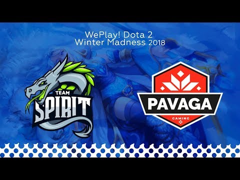 VOD Group B: Team Spirit vs Pavaga Gaming | Dota 2 Winter Madness | WePlay!