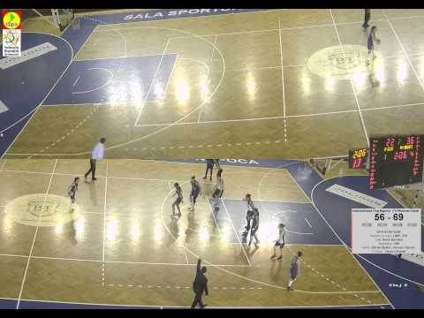 2013/2014 Romanian season. CSU Cluj-Napoca - Phoenix Galaţi (08.03.2014)