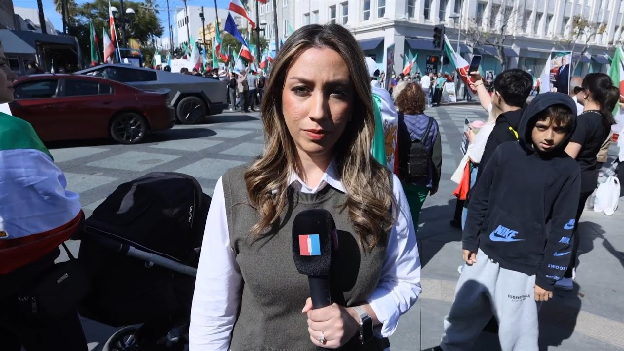 تجمع ایرانیان لس‌آنجلس و درخواست عدم مذاکره با جمهوری اسلامی