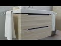 Видео о товаре: Мебель для ванной Villeroy & Boch Subway 2.0 80 eiche graphit