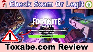 🎯 Toxabe.com Review – Free V-Bucks & Skins or Scam
