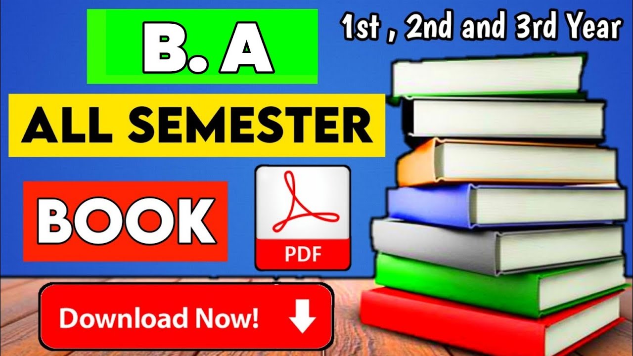 How To Download All B.A Books for free || 1st,2nd,3rd year || 2020 - 21 || Knowledge Bongo
