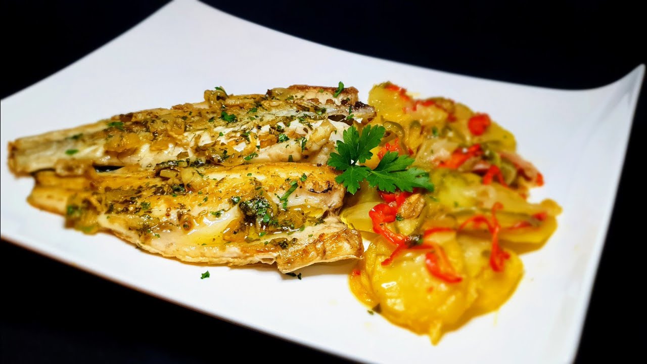 Como hacer PESCADO 🐟 a la plancha sin que se pegue | LUBINA a la plancha
