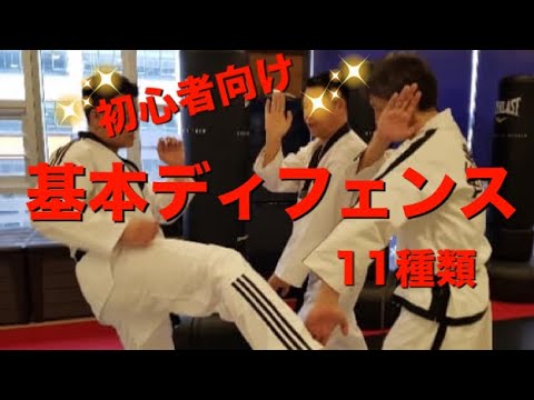 【初心者のためのスパーリング】基本ディフェンス11種類