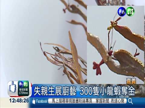 捏塑奇幻小龍蝦 失親生烹飪奪金