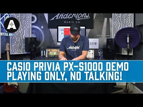 Casio Privia PX-S1000 Demo - No Talking, Just Playing!