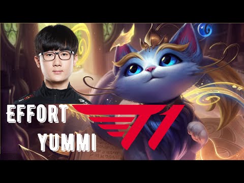 T1 Effort picks Yummi vs Thresh - Support Matchup