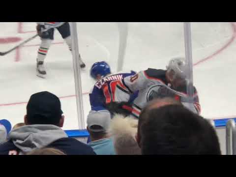 Anthony Beauvillier Goal January 1 2022 Oilers at Islanders Isles 1st OT win at UBS Arena