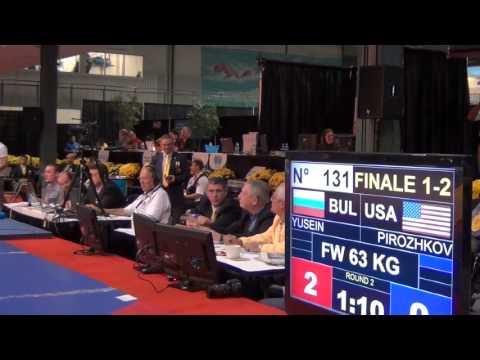 2012 WOMEN WORLD: Pirozhkova (USA) dec. Yusein (BUL), 63 kg finals