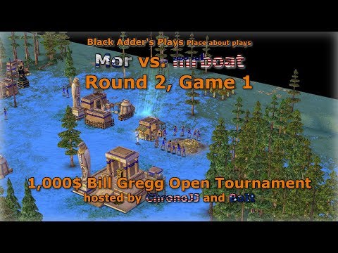 Bill Gregg Open Tournament, R2 - Mor vs. mrboat, Game 1 - Age of Mythology: The Titans