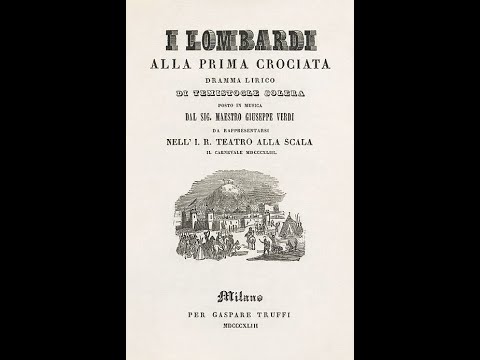 Verdi:  I Lombardi alla prima crociata  -  Sciagurata! hai tu creduto  -  Mario Petri