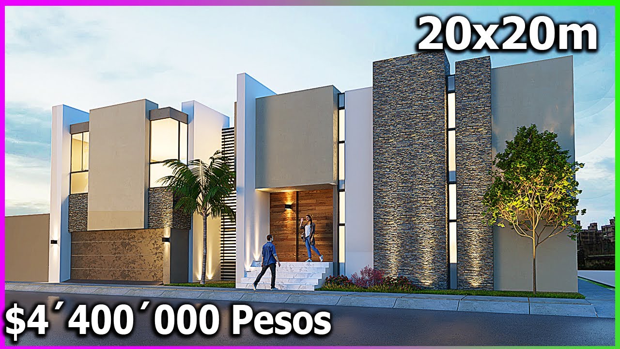 PROYECTO CASA CON ALBERCA 400m2 Y GIMNASIO