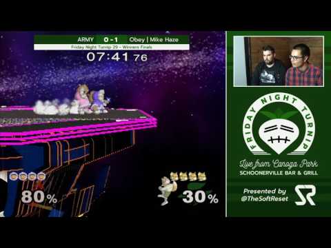 FNT 29 - ARMY (Ice Climbers) vs. Obey | Mike Haze (Fox/Marth) - SSBM Winners Finals - Smash Melee
