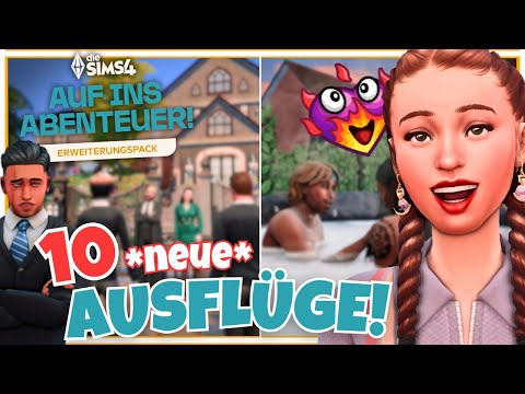 ✈️ 10 NEW trip ideas you MUST try! 😱😍 | Sims 4 Adventures 🏕️ | SIMBO