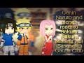 Genin Naruto And Friends React To Sakura Sakura Missing AU Sasusaku Gacha Club