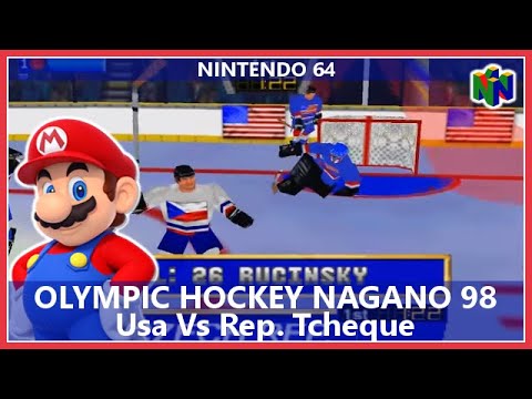 Nagano Olympic Hockey 98 Nintendo 64