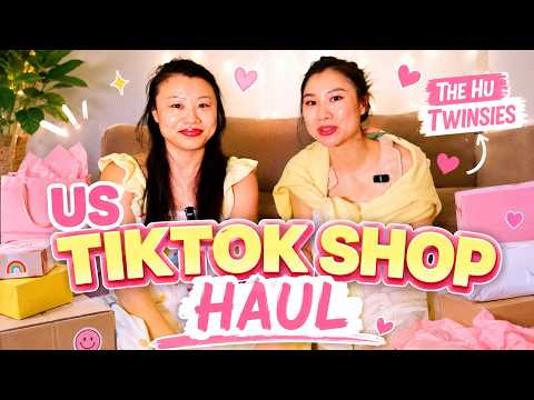 My TikTok Shop haul from the US