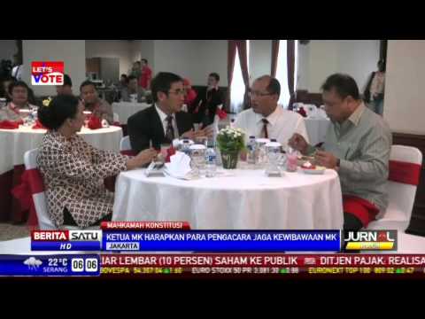 Ketua MK Harapkan Para Pengecara Jaga Kewibawaan MK