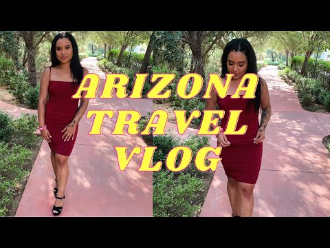 ARIZONA TRAVEL VLOG: wedding, scottsdale, *LIT* | Bell Cruz