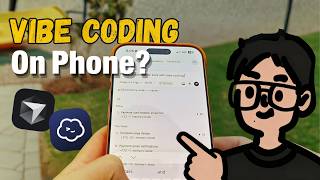 I Vibe Code My App On My Phone (Using AI)