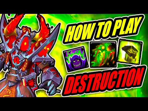 Destruction Warlock Guide for Beginners! Macros + Talents + Stats Explained | The War Within PvP PvE