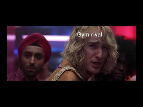 Bumping into your gym rival zoolander meme