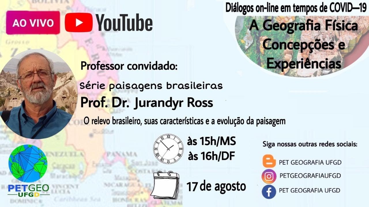 O relevo brasileiro, suas características e a evolução da paisagem