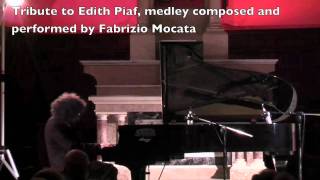 Edith Piaf played by Fabrizio Mocata