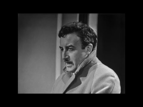 Peter Sellers & Anthony Newley comedy sketch, 1960