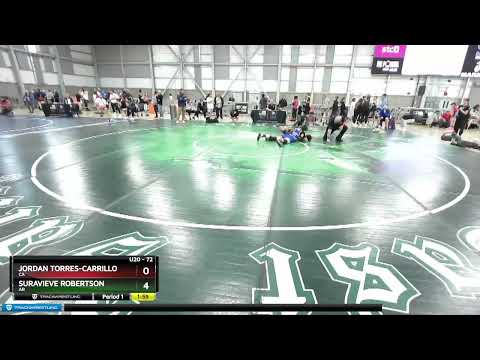 72 Lbs Cons. Round 2 - Jordan Torres-Carrillo, CA Vs Suravieve Robertson, AR 3e93