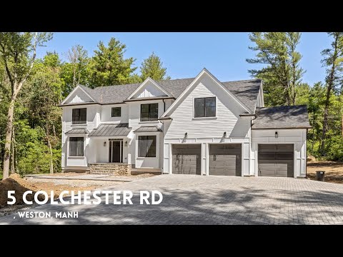 5 Colchester Rd, Weston, MA | Listed by Alicia Casale & Brian Montgomery Compass