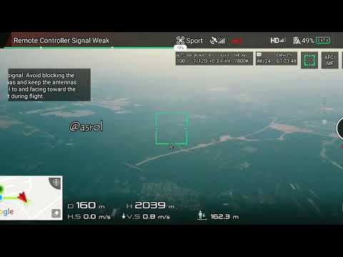 Mavic pro 2000m altitude