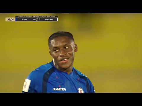 Jean-Ricner Bellegarde Debut For Haiti Haiti Vs Honduras World Cup Qualifiers 