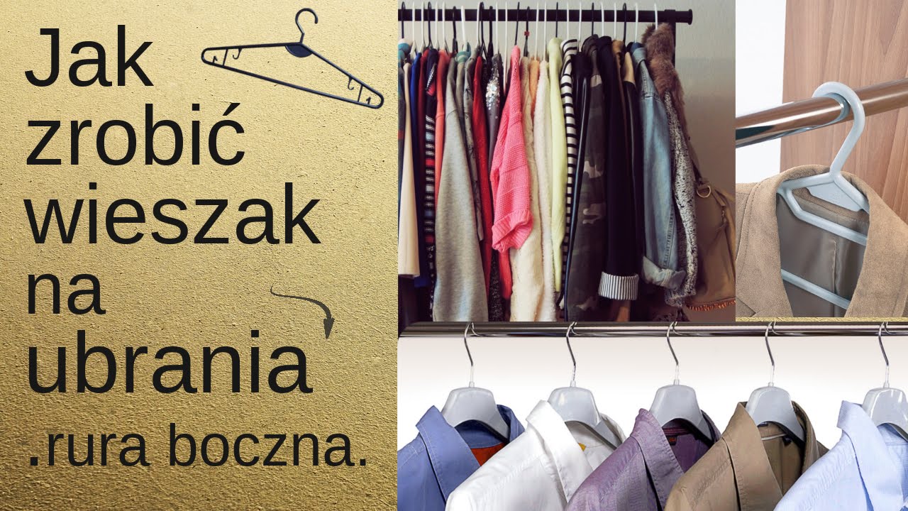 Jak zrobić wieszak na ubrania na meblach