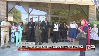 Community gathers to remember Jermaine Massey, rally for change