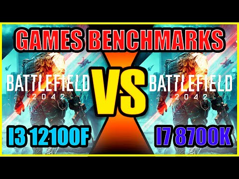 i3-12100F vs i7-8700K | CPU Benchmark