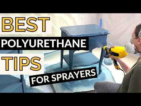 How to Spray Polyurethane | The Best Tips for a Streak Free, Crystal Clear, and Smooth Topcoat