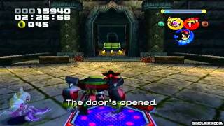 PS2 ~ Sonic Heroes - 020. Team DARK [8/12] ~ Sky Blue Emerald, Team SONIC &amp; Hung Castle