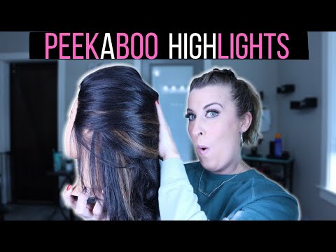 Peekaboo Highlights Tutorial | Achieve Peek A Boo...